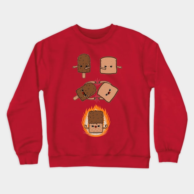 ICE CREAM FUSION Crewneck Sweatshirt by FernandoSala